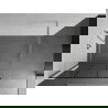 Mexen Kioto sprchová stena Walk-in 100 x 200 cm, čierny vzor 8 mm, nikel brúsený - 800-100-101-97-77