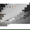 Mexen Kioto sprchová stěna Walk-in 110 x 200 cm, černý vzor 8 mm, kartáčovaný mosaz - 800-110-101-65-78