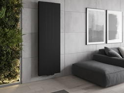 Mexen Line VS20SL radiátor plechový 1400 x 600 mm, spodné stredové pripojenie, 1068 W, čierny - W6VS20SL-140-060-70