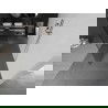 Mexen Kioto voľne stojaca sprchová stena 135 x 200 cm, transparentné 8 mm, kartáčovaný nikl - 800-135-002-97-00
