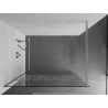 Mexen Kioto sprchová stena Walk-in 80 x 200 cm, biely vzor 8 mm, nerezová oceľ - 800-080-101-97-85