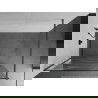 Mexen Kioto sprchová stena Walk-in 80 x 200 cm, biely vzor 8 mm, gun gray brúsený - 800-080-101-66-97