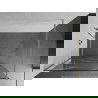 Mexen Kioto sprchová stěna Walk-in 100 x 200 cm, bílý vzor 8 mm, kartáčovaný nikl - 800-100-101-97-97