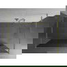 Mexen Kioto voľne stojaca sprchová stena 140 x 200 cm, zrkadlo 8 mm, zlatá brúsená - 800-140-002-55-50