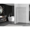 Mexen Kioto L sprchová stena Walk-in 95 x 200 cm, transparentná, biela - 800-095-103-20-00