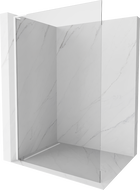 Mexen Kioto L sprchová stena Walk-in 100 x 200 cm, transparentná, biela - 800-100-103-20-00