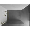 Mexen Kioto L sprchová zástena Walk-in 60 x 200 cm, transparentná, zlatá - 800-060-103-50-00