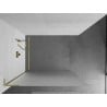 Mexen Kioto L sprchová stena Walk-in 80 x 200 cm, mrazené sklo, brúsený zlatý - 800-080-103-55-30