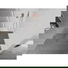 Mexen Kioto L sprchová stěna Walk-in 120 x 200 cm, matné sklo, nerezová mosaz - 800-120-103-65-30