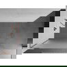 Mexen Kioto L sprchová stěna Walk-in 120 x 200 cm, matné sklo, nerezová mosaz - 800-120-103-65-30