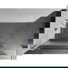 Mexen Kioto L sprchová stena Walk-in 110 x 200 cm, transparentné/mrazené, zlaté brúsené - 800-110-103-55-35