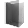 Mexen Kioto L Sprchová stena Walk-in 120 x 200 cm, grafit, biela - 800-120-103-20-40