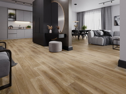 Mexen San Marcos vinylové panely 1240 x 182 mm SPC 6,5 mm, podložka IXPE 1,5 mm, 4 V-spára, Dąb - F1048-1240-182-505-4V1-01