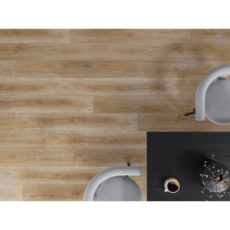 Mexen San Marcos vinylové panely 1240 x 182 mm SPC 6,5 mm, podklad IXPE 1,5 mm, 4 V-Drážka, Dub - F1048-1240-182-505-4V1-01