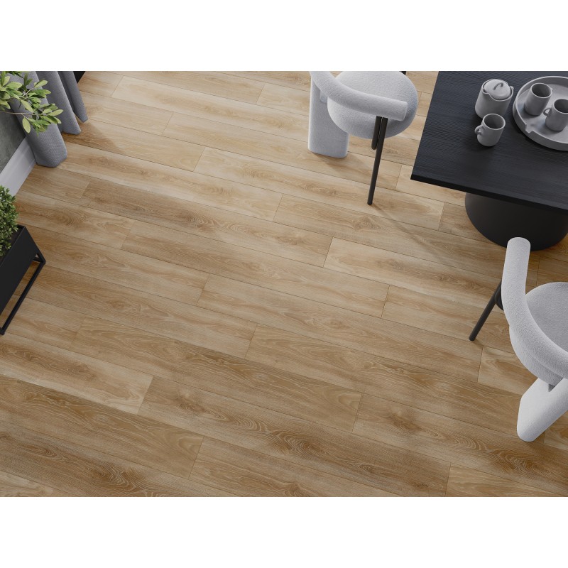 Mexen San Marcos vinylové panely 1240 x 182 mm SPC 6,5 mm, podklad IXPE 1,5 mm, 4 V-Drážka, Dub - F1048-1240-182-505-4V1-01