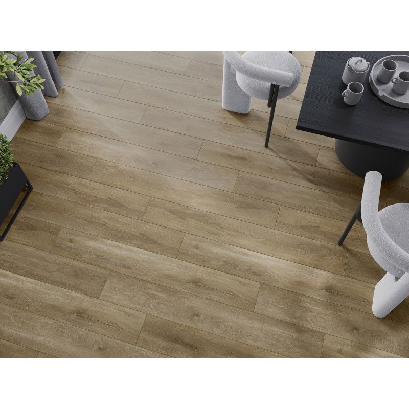 Mexen Clermont vinylové panely 1240 x 182 mm SPC 6,5 mm, podložka IXPE 1,5 mm, 4 V-Fuga, Dub - F1053-1240-182-505-4V1-01