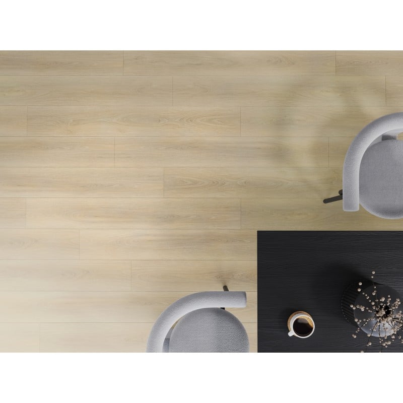 Mexen Kinston vinylové panely 1240 x 182 mm SPC 6,5 mm, podložka IXPE 1,5 mm, 4 V-drážka, Dub - F1057-1240-182-505-4V1-01