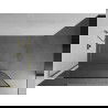 Mexen Kioto L sprchová zástěna Walk-in 100 x 200 cm, černý vzor, zlatá - 800-100-103-50-70