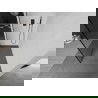 Mexen Kioto L sprchová stěna Walk-in 100 x 200 cm, černý vzor, gun gray kartáčovaný - 800-100-103-66-70