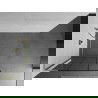 Mexen Kioto L sprchová stěna Walk-in 120 x 200 cm, černý vzor, zlatý kartáčovaný - 800-120-103-55-77