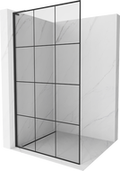 Mexen Kioto L sprchová stena Walk-in 120 x 200 cm, čierny vzor, čierna - 800-120-103-70-77