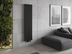 Mexen Denver dekoratívny radiátor 1600 x 378 mm, 1487 W, antracit - W215-1600-378-00-66