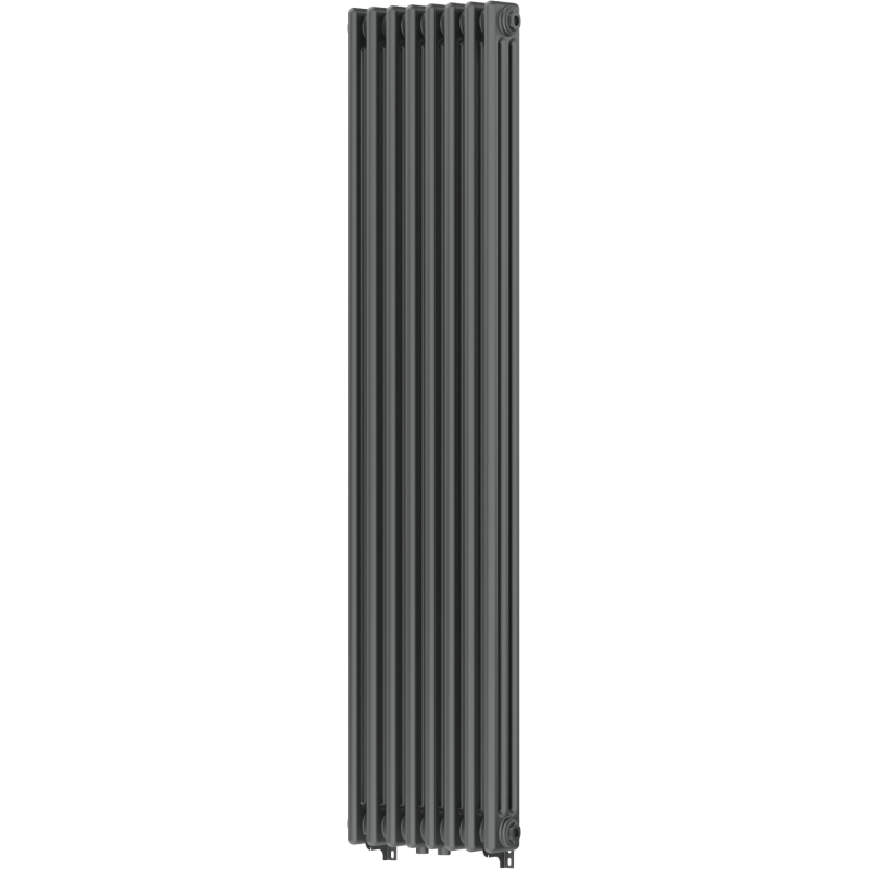 Mexen Denver dekoratívny radiátor 1600 x 378 mm, 1487 W, antracit - W215-1600-378-00-66