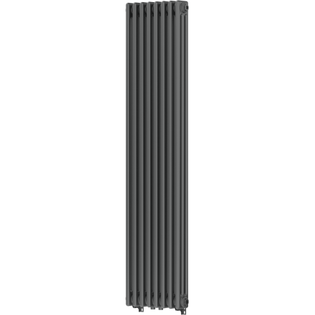 Mexen Denver dekoratívny radiátor 1600 x 378 mm, 1487 W, antracit - W215-1600-378-00-66