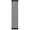 Mexen Denver dekoratívny radiátor 1600 x 378 mm, 1487 W, Čierna - W215-1600-378-00-70