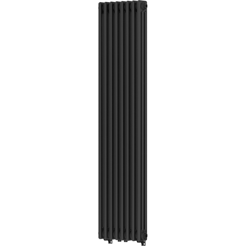 Mexen Denver dekoratívny radiátor 1600 x 378 mm, 1487 W, čierny - W215-1600-378-00-70