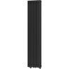 Mexen Denver dekoratívny radiátor 1600 x 378 mm, 1487 W, čierny - W215-1600-378-00-70