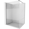 Mexen Kioto sprchová stena Walk-in 110 x 200 cm, transparentný/matný 8 mm, gun metal - 800-110-101-95-35