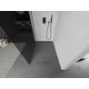 Mexen Kioto sprchová stena Walk-in 80 x 200 cm, grafit 8 mm, gun metal - 800-080-101-95-40