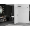Mexen Kioto sprchová stena Walk-in 120 x 200 cm, námraza 8 mm, zbraň šedá kartáčovaná - 800-120-101-66-30
