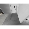 Mexen Kioto sprchová stena Walk-in 120 x 200 cm, námraza 8 mm, zbraň šedá kartáčovaná - 800-120-101-66-30