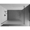 Mexen Kioto sprchová stena Walk-in 120 x 200 cm, námraza 8 mm, zbraň šedá kartáčovaná - 800-120-101-66-30