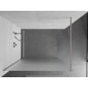 Mexen Kioto sprchová stena Walk-in 70 x 200 cm, matné sklo 8 mm, brúsený nikl - 800-070-101-97-30