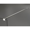 Mexen Kioto sprchová stena Walk-in 100 x 200 cm, matné sklo 8 mm, brúsený nikel - 800-100-101-97-30