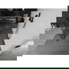 Mexen Kioto voľne stojaci sprchový panel 150 x 200 cm, čierny vzor 8 mm, gunmetal - 800-150-002-95-70