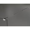 Mexen Kioto sprchová stena Walk-in 100 x 200 cm, grafit 8 mm, chróm - 800-100-101-01-40