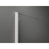 Mexen Kioto sprchová stena Walk-in 60 x 200 cm, transparentná 8 mm, biela - 800-060-101-20-00