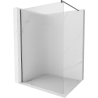 Mexen Kioto sprchová zástěna Walk-in 90 x 200 cm, sklo 8 mm, gun gray broušený - 800-090-101-66-09