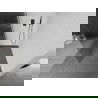 Mexen Kioto sprchová stěna Walk-in 140 x 200 cm, sklo 8 mm, kartáčovaný gun gray - 800-140-101-66-09