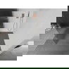 Mexen Kioto sprchový panel Walk-in 110 x 200 cm, priesvitné 8 mm, brúsená meď - 800-110-101-65-09