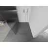 Mexen Kioto sprchová stena Walk-in 70 x 200 cm, sklo 8 mm, brúsený nikel - 800-070-101-97-09