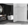 Mexen Kioto sprchová stena Walk-in 70 x 200 cm, sklo 8 mm, brúsený nikel - 800-070-101-97-09