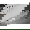Mexen Kioto zaoblená sprchová stěna Walk-in 120 x 200 cm, transparentní 8 mm, matná gun gray - 800-120-101-66-06