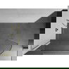 Mexen Kioto L zaoblená sprchová stena Walk-in 100 x 200 cm, transparentná, zlatá - 800-100-103-50-06