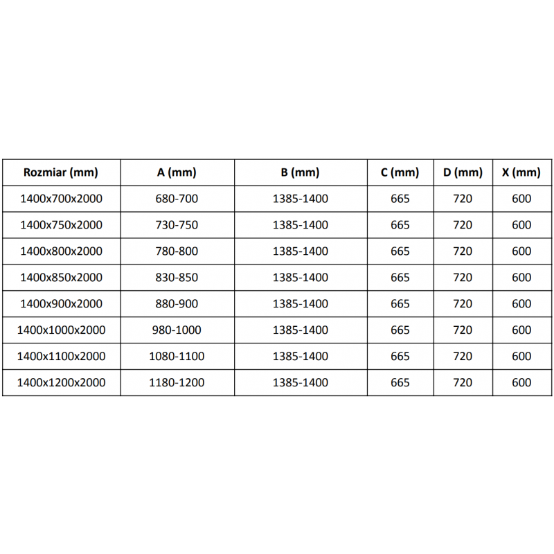 Mexen Velar posuvná sprchová kabína 140 x 100 cm, grafit, brúsená pištoľovo šedá - 871-140-100-41-66