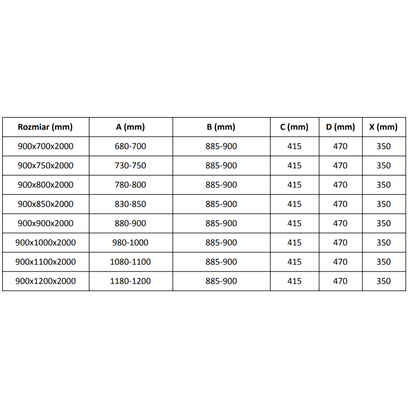Mexen Velar posuvný sprchový kút 90 x 90 cm, grafit, čierny - 871-090-090-41-70